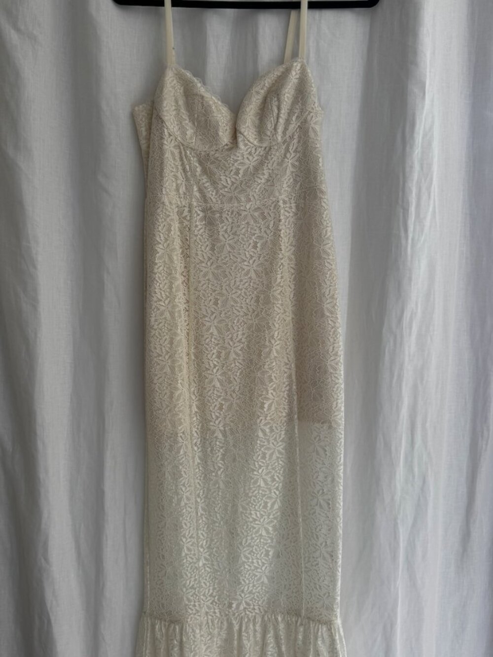 Reformation White Lace Dress (Canice Dress) - Picture 3 of 4